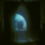The image first appearing on the surface of the gas